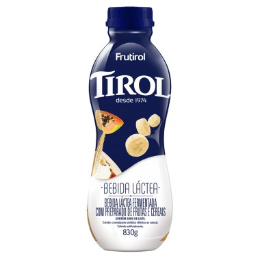 BEBIDA LACTEA TIROL FRUT CEREAL GF 830G