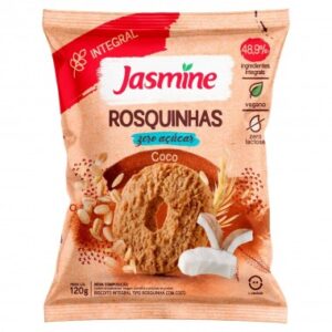 BISCOITO JASMINE ROSCA COCO LIGHT ZL150G