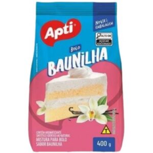 MISTURA BOLO APTI BAUNILHA PCT 400G