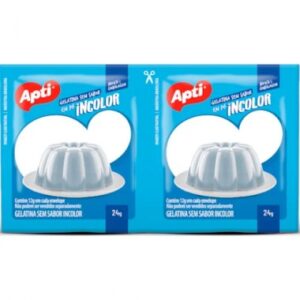 GELATINA APTI S SABOR INCOLOR 24G