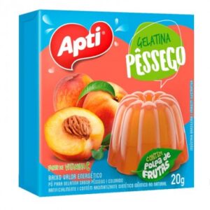 GELATINA APTI PESSEGO 20G