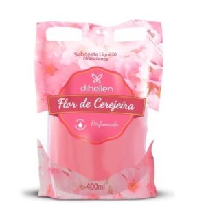 SABONETE LIQUIDO DI HELLEN FLOR CEREJ400ML