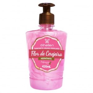 SABONETE LIQUIDO DI HELLEN FLOR CEREJ420ML