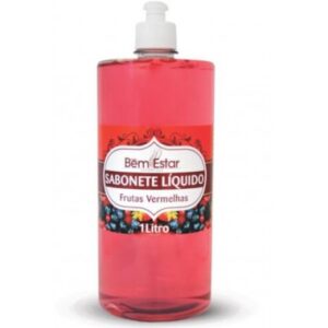 SABONETE LIQUIDO BEM ESTAR FRUTAS VERM 1L