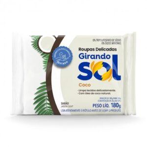 SABAO BARRA GIRANDO SOL COCO 180G