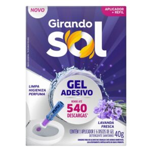 DESINF SANIT GIRANDO SOL GEL ADES LAV40G
