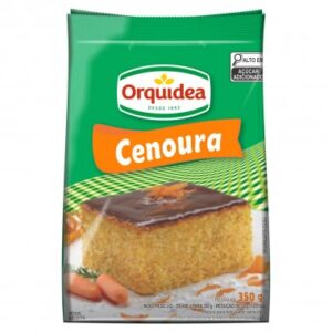 MISTURA BOLO ORQUIDEA CENOURA 350G