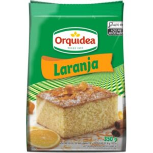 MISTURA BOLO ORQUIDEA LARANJA 350G