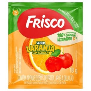 REFRESCO FRISCO LARANJA ACEROLA 18G