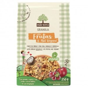 GRANOLA MAE TERRA FRUTAS MEL 250G
