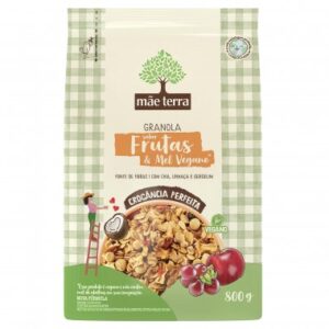 GRANOLA MAE TERRA FRUTAS MEL 800G