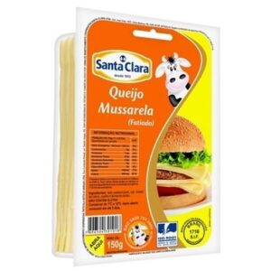 QUEIJO MUSSARELA SANTA CLARA FAT 150G