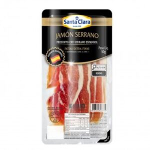 PROSCIUTTO SANTA CLARA CRUDO 50G
