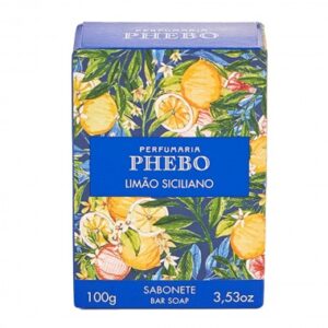 SABONETE PHEBO LIMAO SILIANO 100G