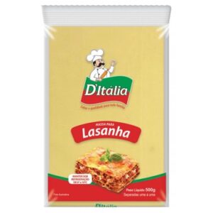 MASSA D ITALIA LASANHA 500G