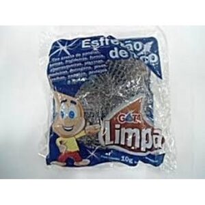 ESFREGAO ACO GOTA LIMPA 10GR