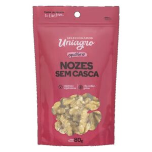 NOZES UNIAGRO S CAROCO SACHE 80G