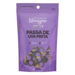 UVA PASSA MISTA UNIAGRO SACHE 150G