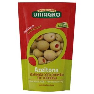 AZEITONA UNIAGRO RECH C PIMENTAO SHT100G