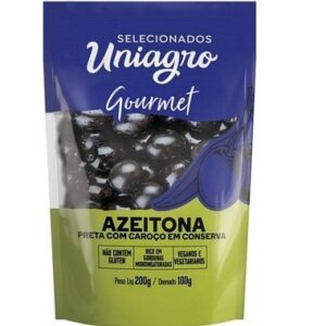 AZEITONA PRETA UNIAGRO COM C SACHE 100G