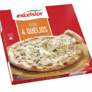 PIZZA EXCELSIOR QUATRO QUEIJOS 400G