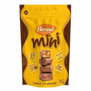 BOMBOM FLORMEL C AMENDOIM MINI ZL 70G