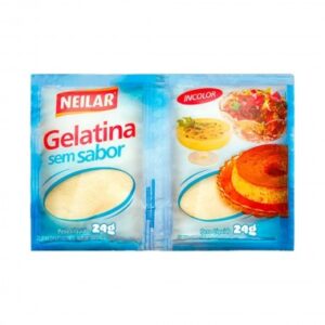 GELATINA NEILAR S SABOR INCOLOR 24G
