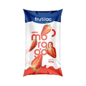 BEBIDA LACTEA FRUTILAC MORANGO SC 800G