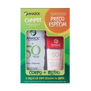 KIT PROT ANASOL FPS50 COR200G+FACIAL60G