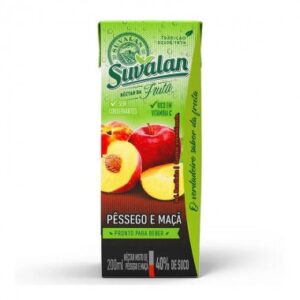 SUCO SUVALAN NECTAR PESSEGO MACA200ML
