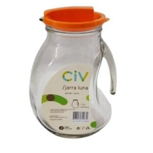 JARRA VIDRO CIV C TAMPA LUNA VD 1,5L UN