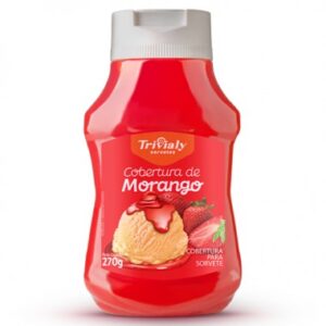 COBERTURA TRIVIALY MORANGO 270G