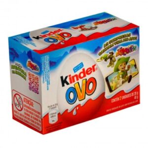 CHOCOLATE KINDER OVO MENINO 2UN 40G