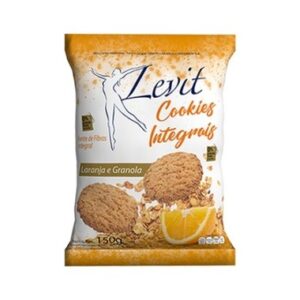 BISCOITO LEVIT COOKIES INT LARANJA 150G
