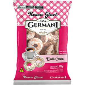 BISCOITO GERMANI ROSCA COM GLACE 300G
