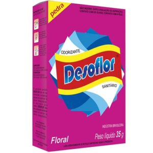 DESINF SANIT DESOFLOR PEDRA FLORAL 35G