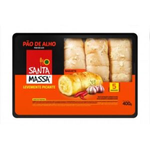 PAO ALHO SANTA MASSA PICANTE 400G