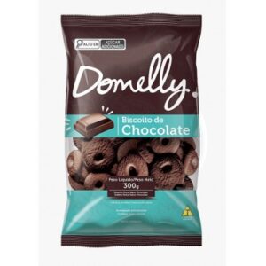 BISCOITO DOMELLY ROSCA CHOCOLATE 280G
