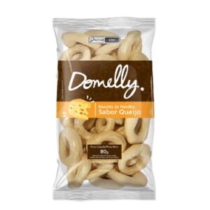 BISCOITO DOMELLY POLVILHO QUEIJO 80G