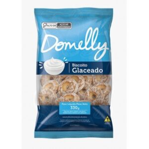 BISCOITO DOMELLY GLACEADOS BRANCO 280G