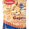 BISCOITO MUNIKE FOLHADO SALGADINHO GAJETA 1KG