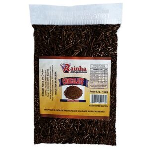 CONFEITO RAINHA CHOCOLATE GRANULADO 150G