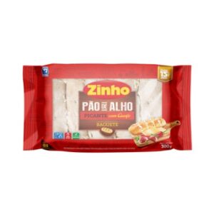PAO ALHO ZINHO BAGUETE PICANTE 300G