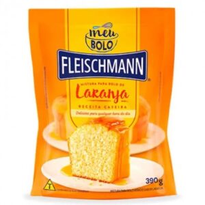 MISTURA BOLO FLEISCHMANN LARANJA 390G
