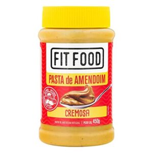 PASTA AMENDOIM FIT FOOD CREMOSA 450G