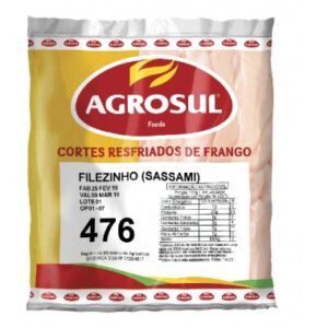 FRANGO FILEZINHO SASSAMI AGROSUL CONGELADO 1KG