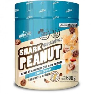 PASTA AMENDOIM SHARK PRO COOKIES 600G