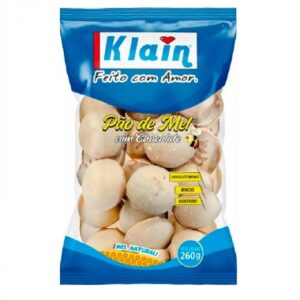BISCOITO KLAIN PAO MEL CHOCOLATE BRANCO 260G