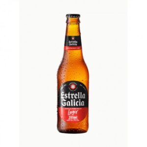 CERVEJA ESTRELLA GALICIA LN 355ML