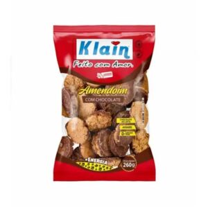 BISCOITO KLAIN AMENDOIM CHOCOLATE 260G